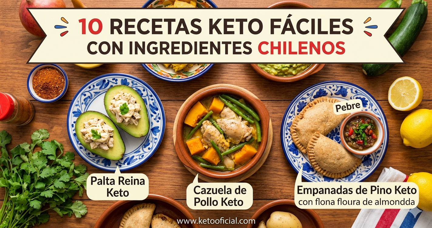 Recetas keto con ingredientes chilenos - asado y comida cetogénica