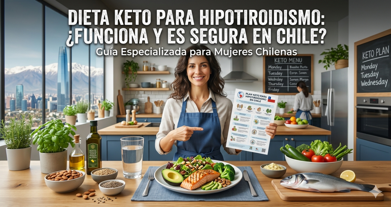 Keto e hipotiroidismo en Chile - es segura la dieta cetogénica con tiroides baja