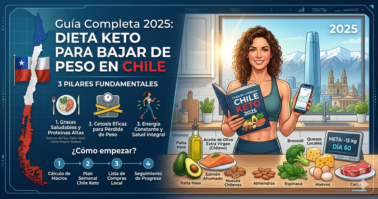 Dieta keto para bajar de peso en Chile - guía completa 2025