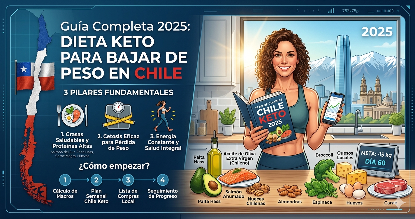 Dieta keto para bajar de peso en Chile - guía completa 2025