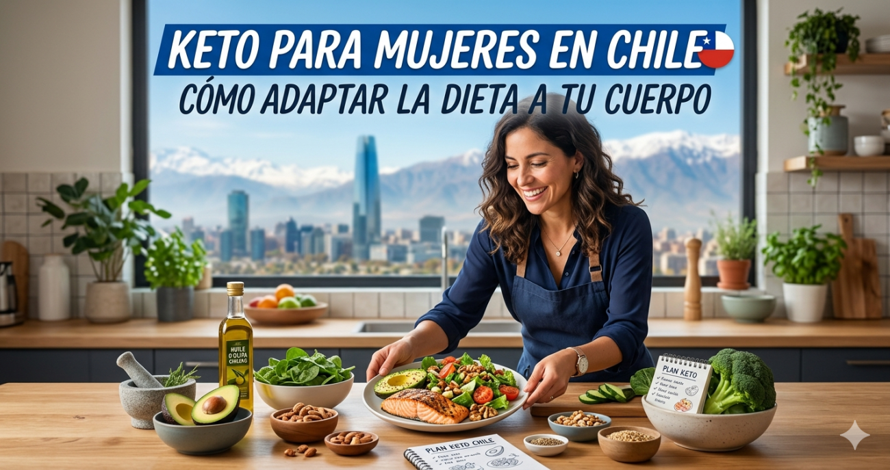 Keto para mujeres en Chile - cómo adaptar la dieta cetogénica al ciclo femenino