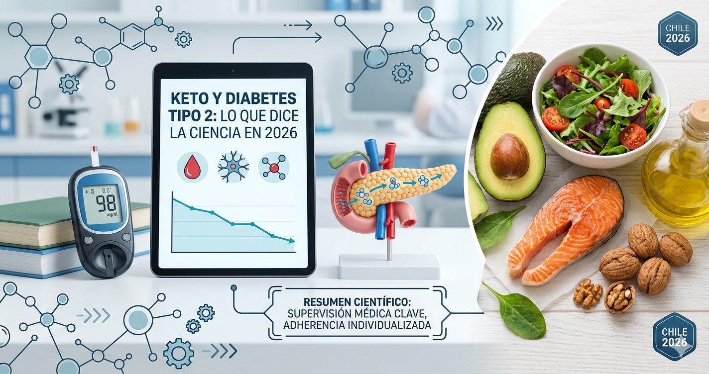 Dieta keto y diabetes tipo 2 - evidencia científica 2026